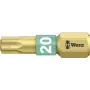 Broca Torx Wera T20, 6,3 mm 1/4 polegadas sextavado, DIN 3126-C
