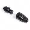 Conjunto de acoplamentos de engate rápido Eiszapfen G1/4 macho - Deep Black (preto (mate))