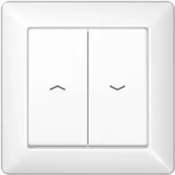 JUNG AS 590-5 P WW. Controlo: botões, cor do produto: branco, material da caixa: duroplasto (AS590-5PWW)
