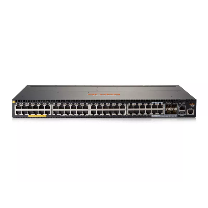 HPE Aruba Networking 2930M 48G POE+ 1-Slot - Switch - L3 - Gerido - 44 x 10/100/1000 (PoE+) + 4 x Combo Gigabit-SFP - montagem em rack - PoE+ - sem fonte de alimentação (1440 W)