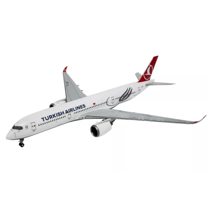 Avião de modelo em plástico REVELL Airbus A350-900 Turkish Airlines Escala 1/144