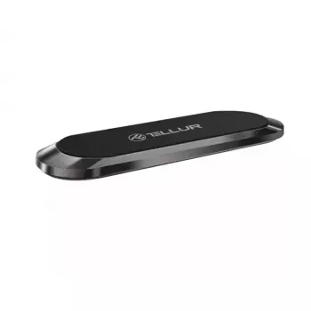 Suporte magnético para telemóvel no carro Tellur MCM8 fixação adesiva, cinzento