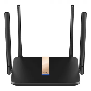Router sem fios Cudy LT500D Fast Ethernet Dual-Band (2,4 GHz / 5 GHz) 4G Preto