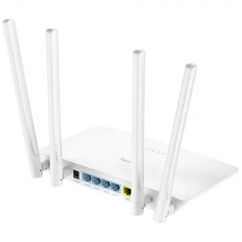 Router de mesa Cudy WR1200 Dualband Wi‑Fi 5 (802.11ac) 867 Mbit/s, 4x RJ‑45 LAN, Branco