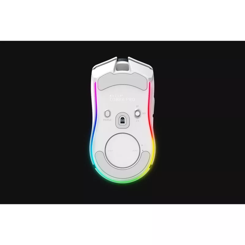 Rato gaming Razer Cobra Pro para destro RF Wireless + Bluetooth + USB Type-C ótico 30000 DPI