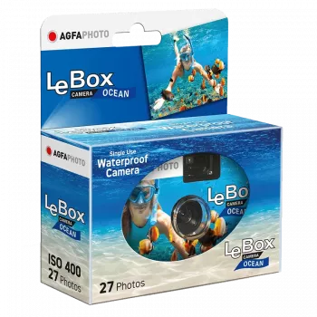 AgfaPhoto Le Box Ocean - máquina fotográfica descartável