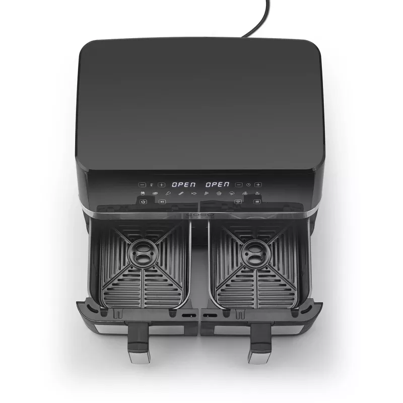 Caixa Air Fryer | DuoChef | Potência 2200 W | Capacidade 14 L | Preto