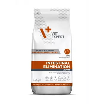 VET EXPERT Veterinary Diet Intestinal Elimination Dog – Alimento seco para cães – 12 kg