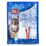 Snacks para gatos Trixie Premio Sticks salmão escurecido com truta, alimento complementar, 5 x 5 g (25 g)