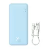 Baseus Airpow Polímero de lítio (LiPo) 20000 mAh Azul