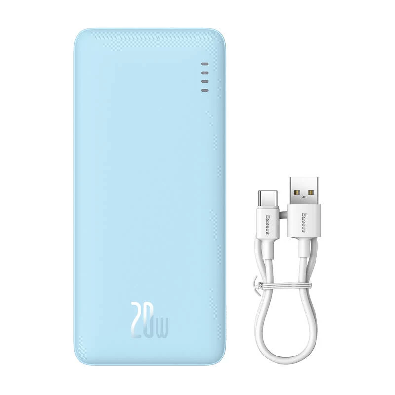 Baseus Airpow Polímero de lítio (LiPo) 20000 mAh Azul