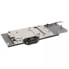 Bloco de água para GPU com cobertura total Watercool Heatkiller IV para Radeon RX 5700 / XT, acrílico + níquel, RGB, preto