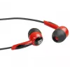 Auscultadores Defender BASIC 604 preto-vermelho