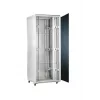 SOMI Networks | Armário 19 polegadas autónomo 42U | 42U-80/100NACP | Cinzento | Carga máxima 800 kg; Painéis laterais amovíveis e com fecho; portas metálicas perfuradas; não montado | Profundidade: 100 cm