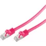Cabo de rede ShiverPeaks BS75513-M rosa 3 m Cat7 S/FTP