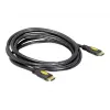 DeLOCK - Cabo de vídeo / áudio - HDMI - HDMI, 19 pinos (M) - HDMI, 19 pinos (M) - 5 m (82455)