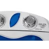 Adler AD 8051 máquina de lavar roupa de carga superior 3 kg com centrifugação, semiautomática, largura 38 cm, profundidade 37 cm, branco/azul