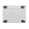 Lanberg FF01-6842-12SL armário rack de chão de 19" 42U 600x800x2122 mm, porta de vidro, LCD, flat pack, 1200 kg, IP20, cinzento
