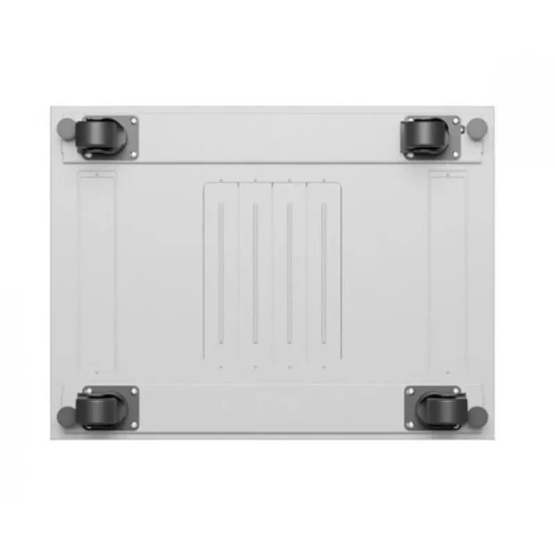 Lanberg FF01-6842-12SL armário rack de chão de 19" 42U 600x800x2122 mm, porta de vidro, LCD, flat pack, 1200 kg, IP20, cinzento
