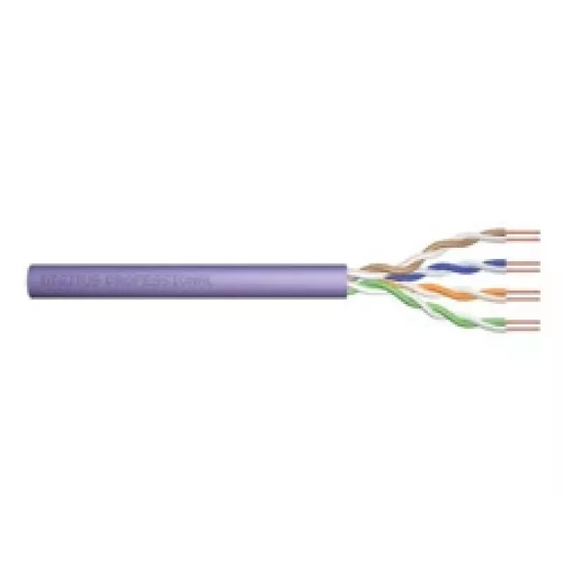 DIGITUS Professional - Cabo de rede - RJ-45 (M) para RJ-45 (M) - 1,0 m - UTP - CAT 6e - blindado, resistente a dobras - Amarelo (DK-1612-010/Y)