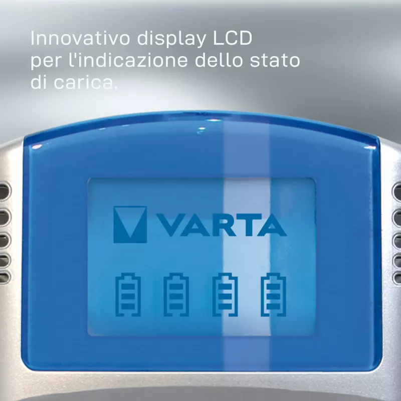 Carregador de bateria Varta POWERLCD