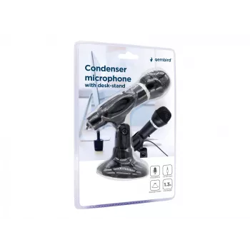 Microfone condensador com suporte de mesa MIC-D-04 GEMBIRD