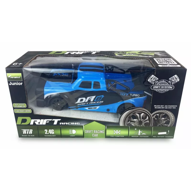 Carro de corrida on-road Amewi 21102 motor elétrico 1:18 a partir de 6 anos