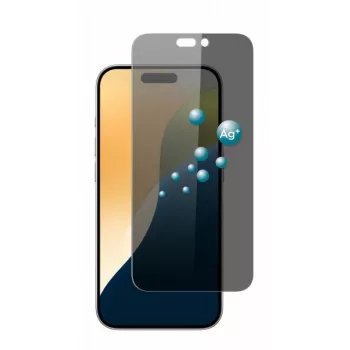 Película de proteção de ecrã Screenor Apple iPhone 16 Pro Max antibacteriana cinzento