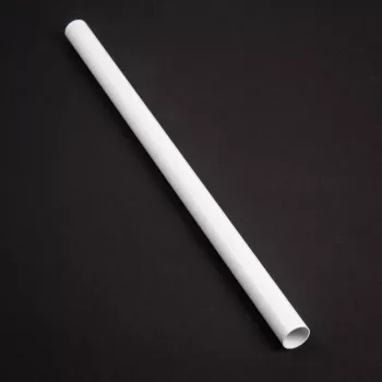 Acessório para tubos de refrigeração de PC BitsPower BP-NCBHT16DW-L300 — tubo de latão Ø16 mm, comprimento 300 mm, branco