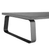 Suporte para portátil LOGILINK BP0065 — aço, 600×260×120 mm, suporta até 20 kg, preto