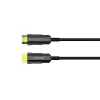 Unitek C11072BK-20M cabo HDMI 2.0 AOC de fibra ótica 20 m, 4K 60 Hz, preto