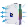 Ventoinha de caixa 120 mm ARGB PWM Wireless LCD Lian Li UNI FAN TL com ecrã LCD