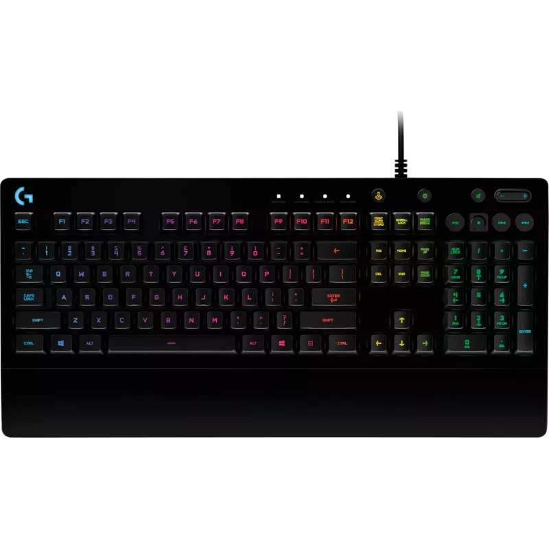 Logitech G G213 Prodigy - Tamanho completo (100%) - USB - interruptor mecânico - QWERTY - RGB-LED - Preto