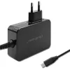 Fonte de alimentação GaN QOLTEC 52387 90W 1x USB‑C 5–20V