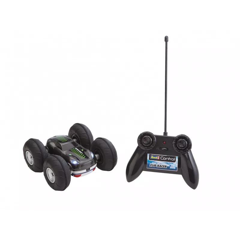 Revell Control 24634 Stunt Car FlipRace Monster Truck RC elétrico para principiantes com tração às quatro rodas (24634)