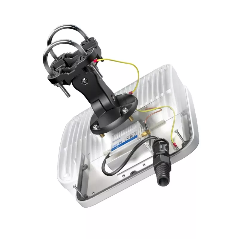 QuWireless QuMax A140M-A antena LTE direcional para Teltonika TRB140, PoE/LAN, 6 dBi, IP67, branca