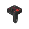 Transmissor FM SAVIO, Bluetooth 5.3, carregador QC 3.0, ecrã LED, Bass Boost, TR-15, preto