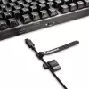 Teclado Gaming mecânico Sharkoon Crystal Shark preto DE com iluminação RGB