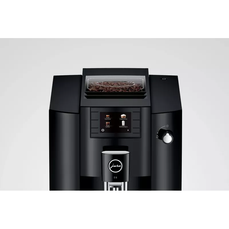 Máquina de café Jura E6 Piano preto (EC)