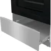 Gorenje GKS5C71XF fogão independente com forno prateado