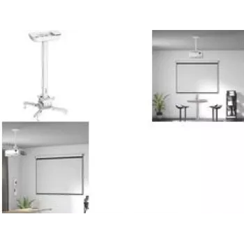 Suporte de projetor LOGILINK BP0157 comprimento do braço 595-895mm branco