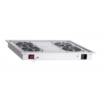 Unidade de ventilação para armário autónomo Triton RAC-CH-X04-X3 4 ventoinhas cinzento