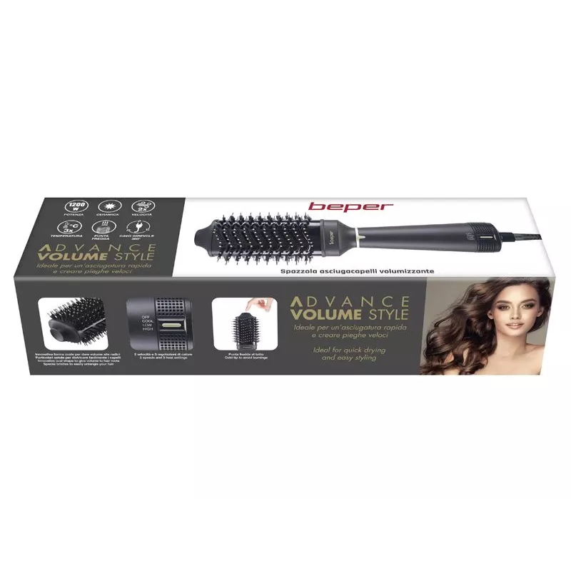 Vaporizador elétrico Beper P301PIS102, 3 níveis, 800 W
