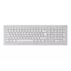 CHERRY DW 8000 Teclado e rato incluídos Escritório RF Wireless Francês Prateado, Branco