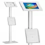 Suporte de chão para tablet MACLEAN MC-476W ajustável em altura, compatibilidade universal para tablets