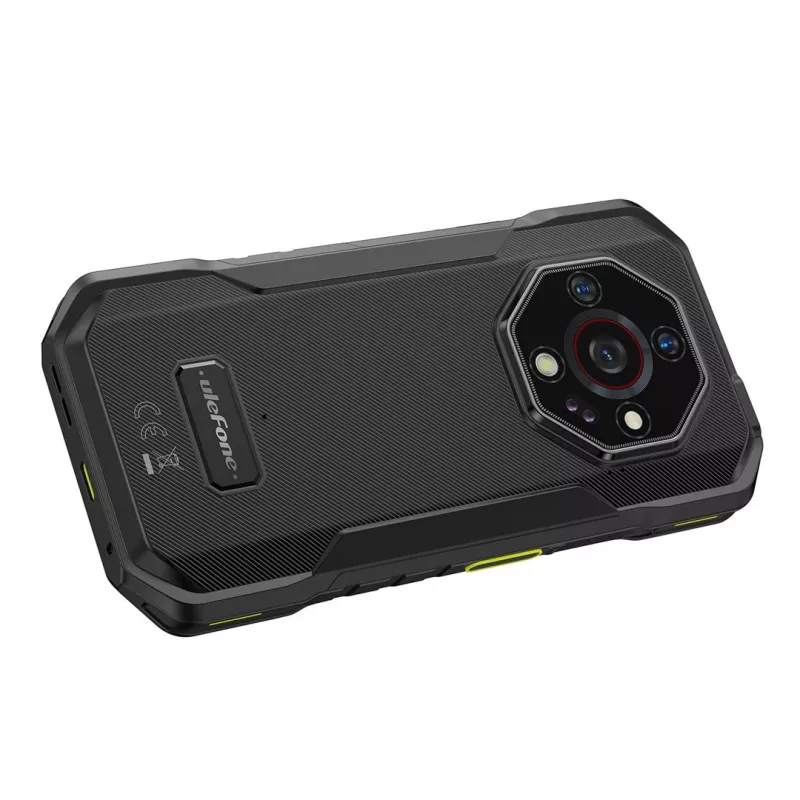 Ulefone Armor X32 smartphone, 5,65 polegadas, 6 GB RAM, 128 GB, Android 14, 5500 mAh, Vivid Green