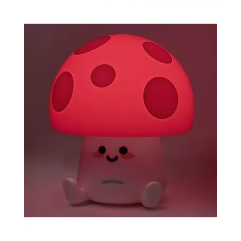 Candeeiro de mesa Paladone Fun Guy Mushroom Light – candeeiro de cabeceira LED em forma de cogumelo