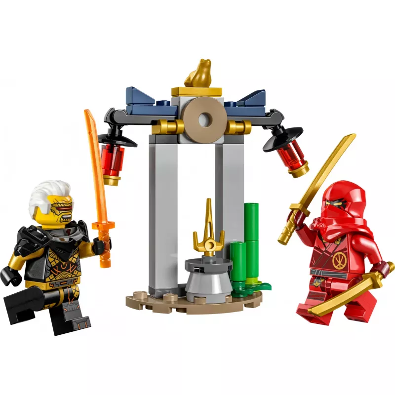 30650 Ninjago Duelo de Kai e Rapton no Templo, conjunto de construção Polybag