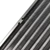 Bloco radiador Aqua-Computer 33706 — alumínio/cobre/aço inoxidável, 320×140×73 mm, cinzento/prateado