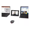 Rato Lenovo Go Wireless Multi-Device Office ambidestro RF Wireless + Bluetooth + USB Type-A ótico 2400 DPI